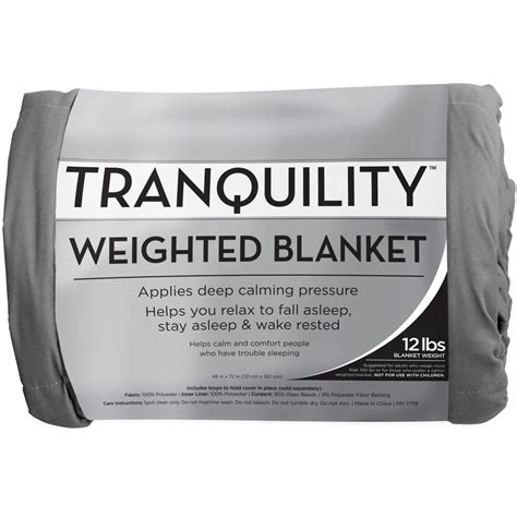Tranquility weighted blanket - Aug 16, 2019 · Tranquility brand weighted blankets are a high-quality, affordable weighted blanket from American Textile Company. They come in a variety of weights from 6-20; I got a 12 pound one. The different weights allow you to use them for both kids and adults! My sister has been wanting to get one for her son who has some difficulties paying attention ... 